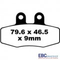 EBC Brakes Double-H Sintered Superbike Brake Pads Front - FA132R EBC Brakes Double-H Sintered Superbike Brake Pads Front - FA132R